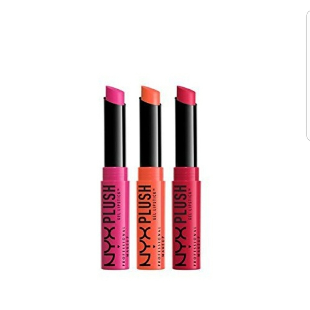 NYX Plush Gel Lipstick set 02